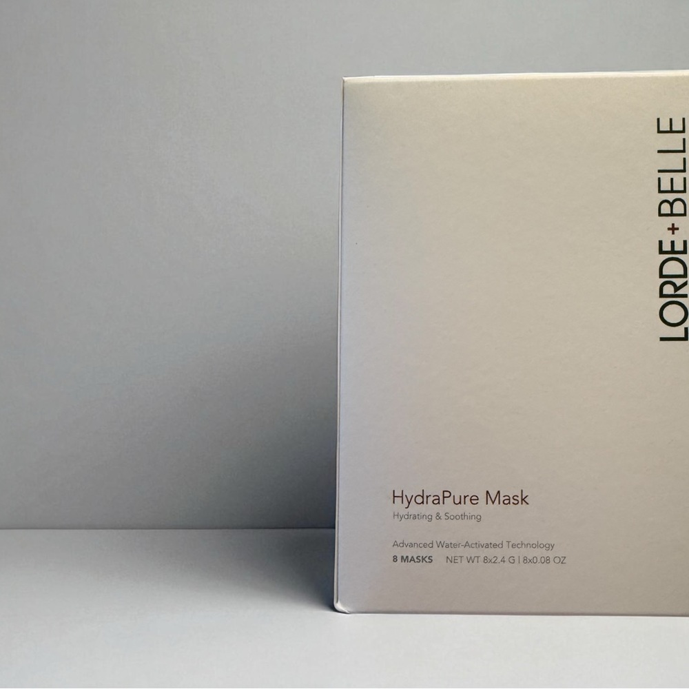 Lorde + Belle HydraPure Mask – 8 Masks – NEW